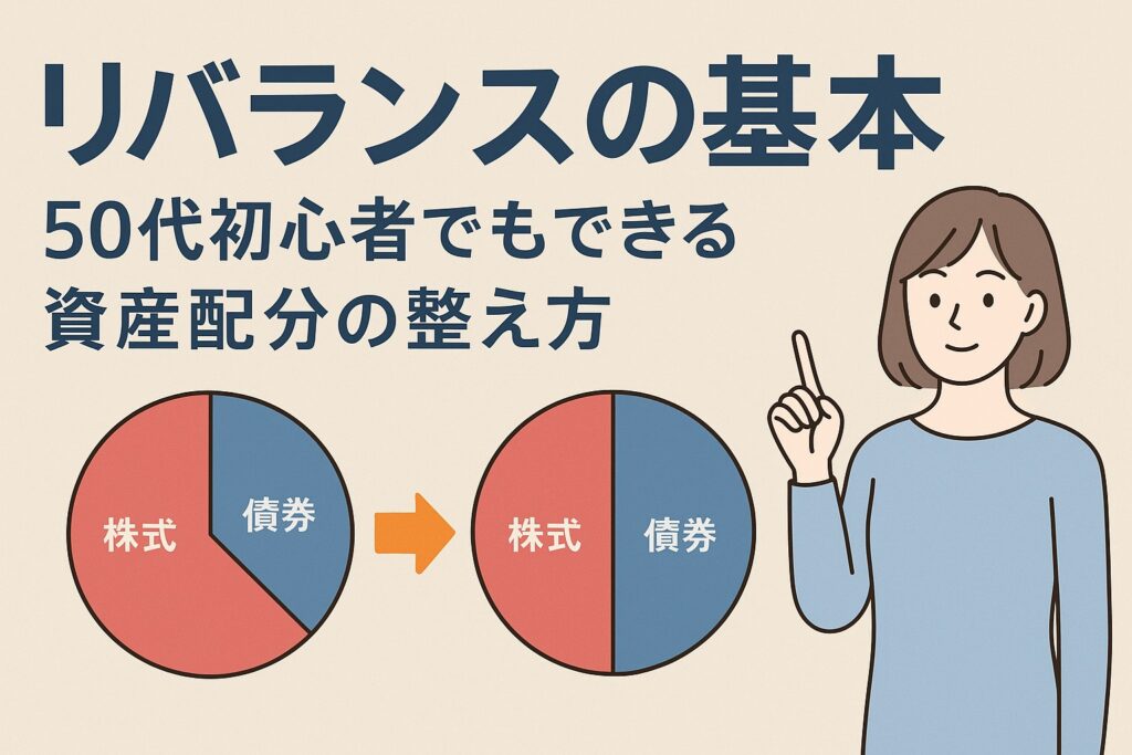 リバランスの基本｜50代初心者でもできる資産配分の整え方