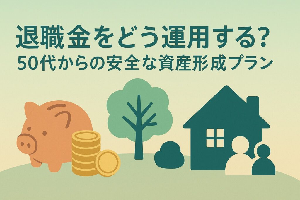 退職金をどう運用する？
